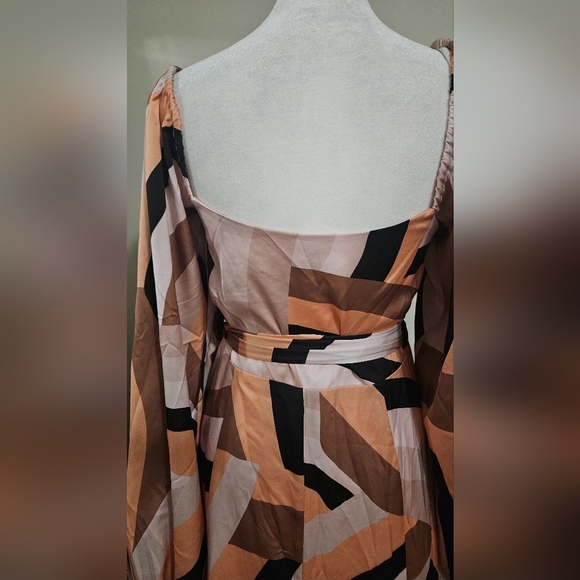 Anthropologie HUTCH Geo Wrap Mini Dress.  Size Small - Picture 15 of 15